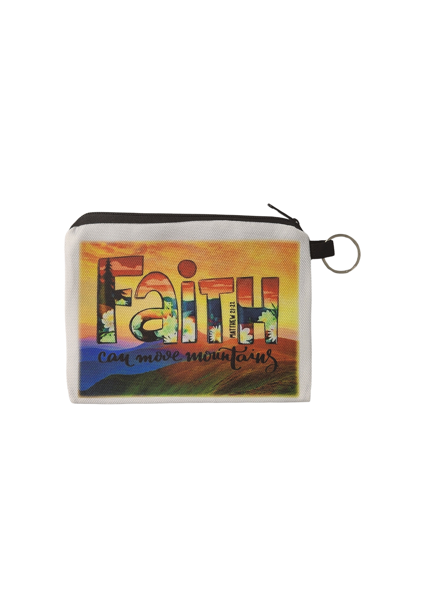 Puzzle with pouch/key ring - Faith