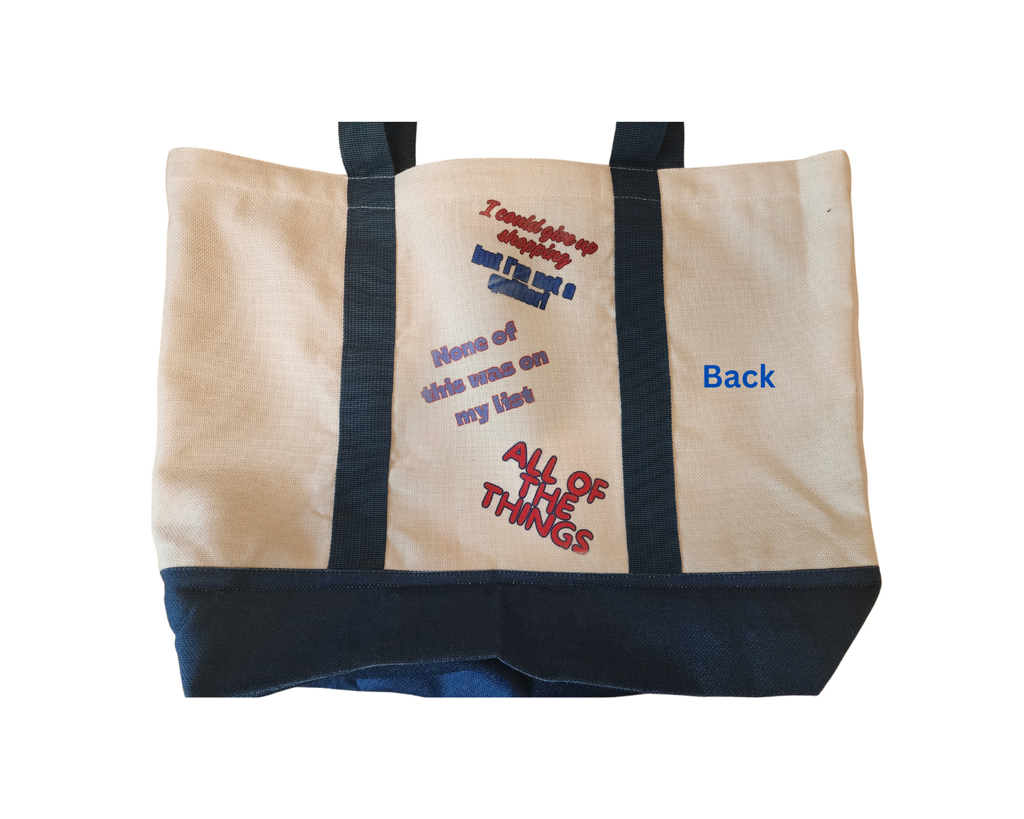 Tote - large canvas (5 colors)