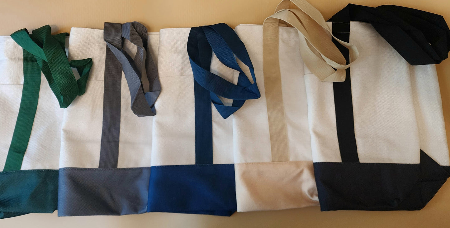 Tote - large canvas (5 colors)