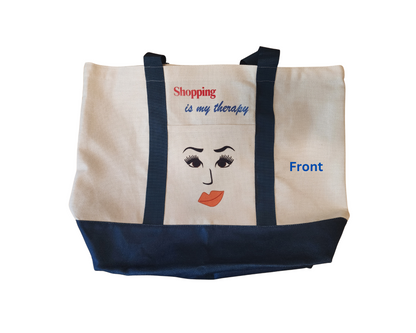 Tote - large canvas (5 colors)