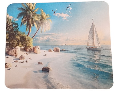 Mouse pad - Beautiful morning at the beach